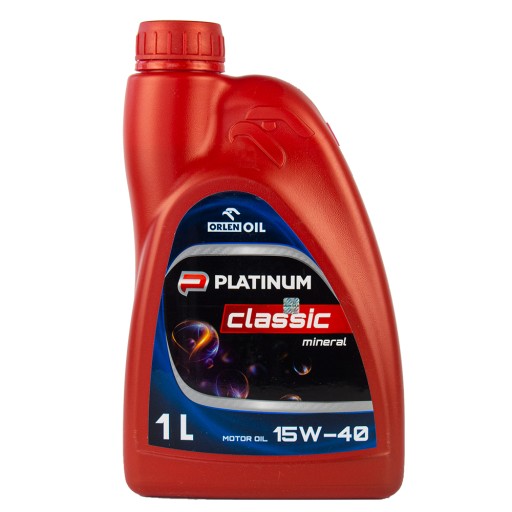 PLATINOVÝ KLASICKÝ OLEJ 15W-40 1L BENZ