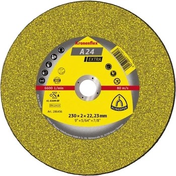 Klingspor rezný kotúč A24 Extra Kronenflex 125x3,2x22,23mm 209016