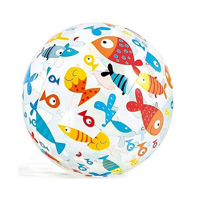 Nafukovacia plážová lopta FISH 51cm INTEX 59040