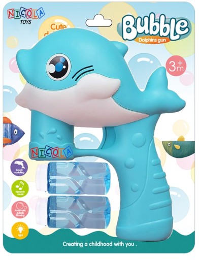 MYDLOVÁ BUBLIANKA DOLPHIN + 2 TEKUTINY 4987