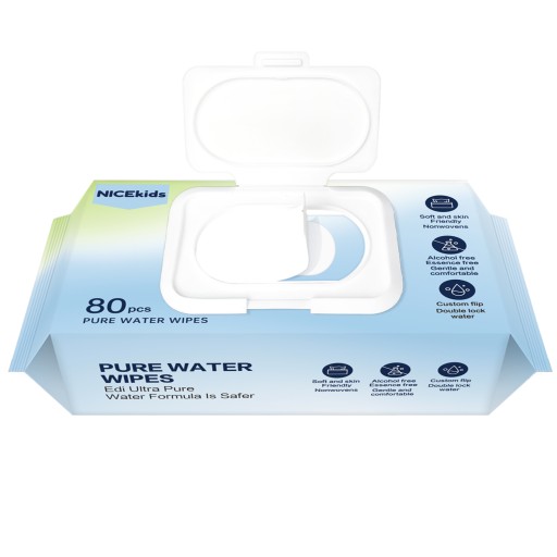 NICEKIDS Pure Water Wipes 99,9% voda 1x80 ks