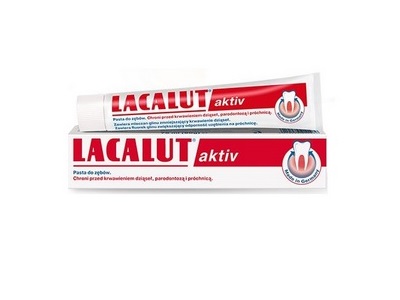 Lacalut Aktiv zubná pasta, 75 ml