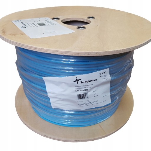 Telegartner CAT6 F/UTP LSZH krútená dvojlinka 1m