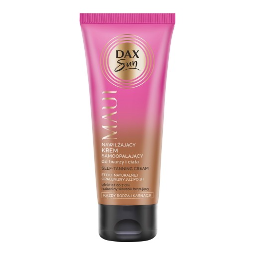 DAX SUN SAMOOPALOVACÍ KRÉM NA TVÁR A TELO 75 ml MAUI hydratačný VŠETKY TYPY