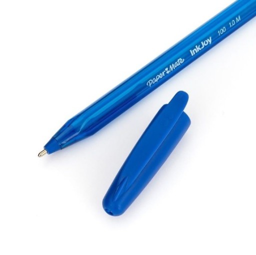 Guľôčkové pero Paper Mate, InkJoy 100, 0,4 mm, modré