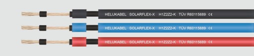KÁBEL SOLÁRNY H1Z2Z2-K 1x6mm2 červený 1m
