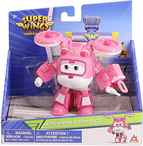 SUPER WINGS FRUNIA ROBOT LIETADLO POHYBLIVÝ VRTUĽNÍK so závratnou postavou