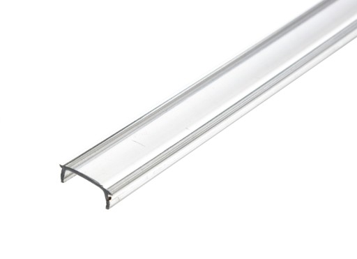 ČIERNY POVRCHOVÝ PVC PROFIL pre LED 1m + LAMPA