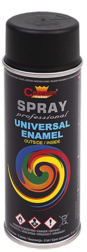 RAL 9005 FARBA V SPREJ LAKU 400ml MATNÁ ČIERNA