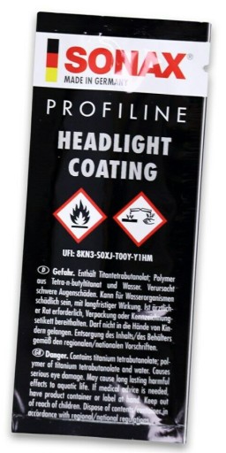 SONAX OCHRANA LAMPY KERAMICKÝ NÁTER 5 ml