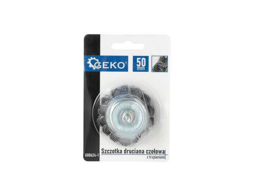 Predná drôtená kefa, opletená 50 mm so stopkou (100)