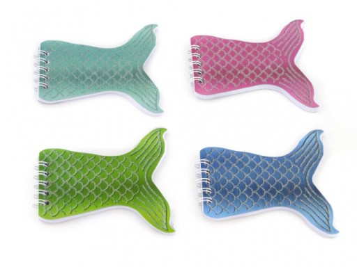 Praktický notebook Glitter Mermaid Tail AKCIA 1 ks