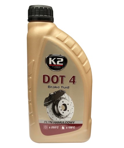 K2 DOT-4 Brzdová kvapalina triedy DOT4 1L T108