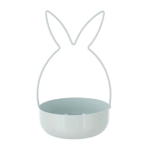 Plechový tanier, miska, tanier na cupcaky, maškrty, Altom Design Bunny