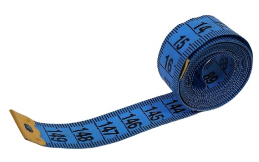 KRAJČÍRSKE MIERY 150CM PÁSKA V KRABIČKE KRAJČÍRSKY CENTIMETER