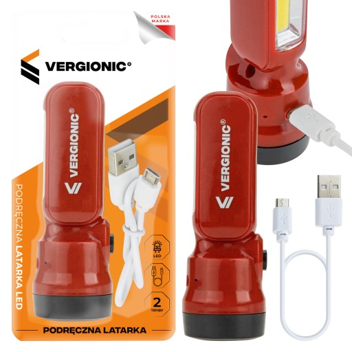 Veľmi výkonná USB nabíjateľná LED baterka, vrecková mini baterka