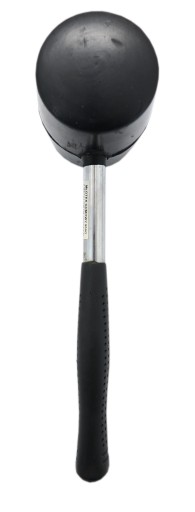 Kladivo na gumenú dlažbu, kovový hriadeľ, 680 g, SILNÉ