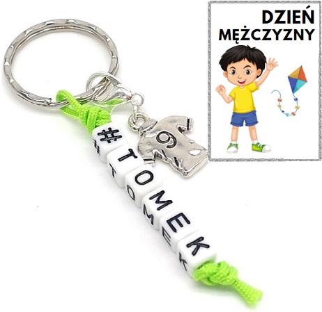 Kľúčenka s menom, meno s príveskom, Deň žien, škola, darček 2