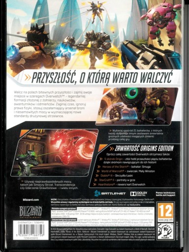 OVERWATCH Origins Edition PL PC NOVÝ BOX