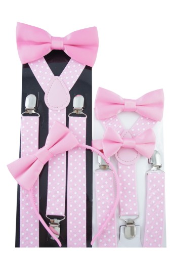 Elegantná POWDER PINK polomatná čelenka s mašličkou