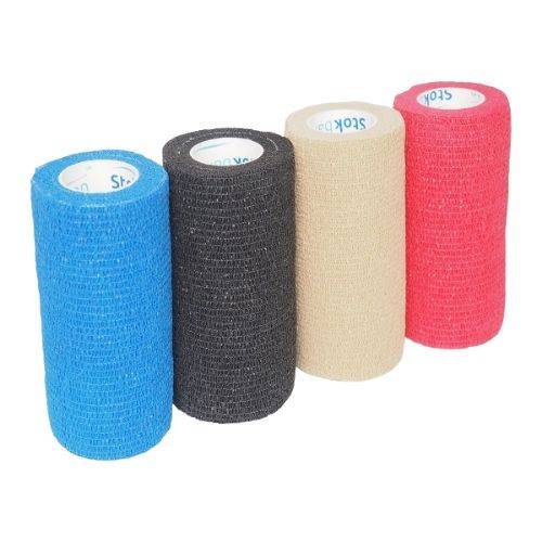Obväz elastický súdržný, SAMOLEPIACI 15 cm x 4,5 m STOKBAN BLUE