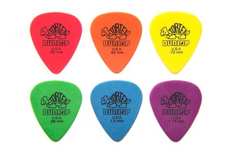 MIX HRÚBKY 6 KS DUNLOP TORTEX GITAROVÝ POHÁR