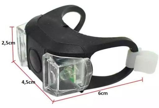 BIKE LIGHT SET BIKE SVIETIDIEL LED BIKE SVETLO