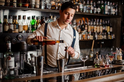 Obojstranná japonská barmanská odmerka - Jigger (30/60 ml)