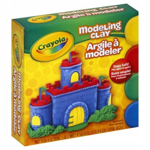 CRAYOLA MODELING CLAY modelovacia hmota 4 farby