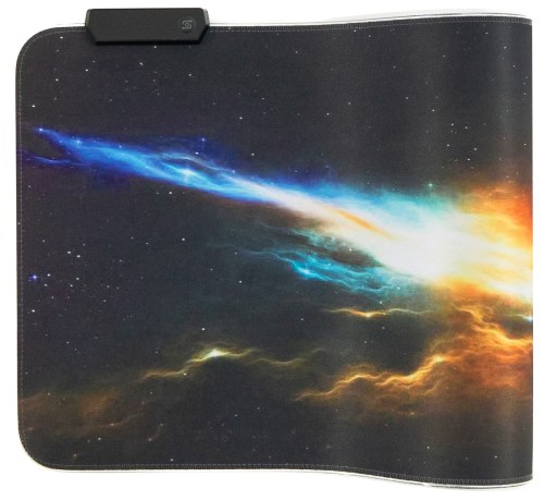 XXL podložka pod myš s LED podsvietením 80x30 cm