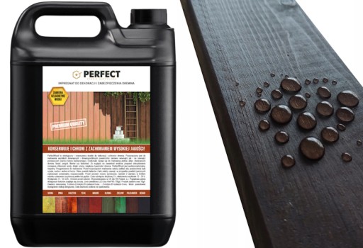 PERFECT WOOD tónovacia impregnácia dreva 1 L ROSANDER 12 m2