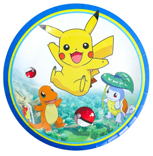 NARODENINOVÉ TANIERE POKEMON PIKACHU CHARMANDER x10