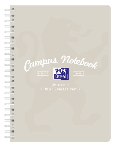 OXFORD CAMPUS PASTELOVÝ ZOZNAM KOL B5+/80K KONTROLOVANÝ