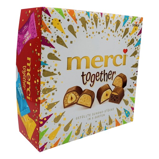 Merci Together cukríky, pralinky, bonboniéra 175g
