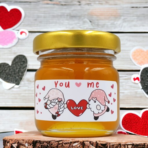 MED mini Med na VALENTÍNA v tégliku 40g Darček s nálepkou VZORKY