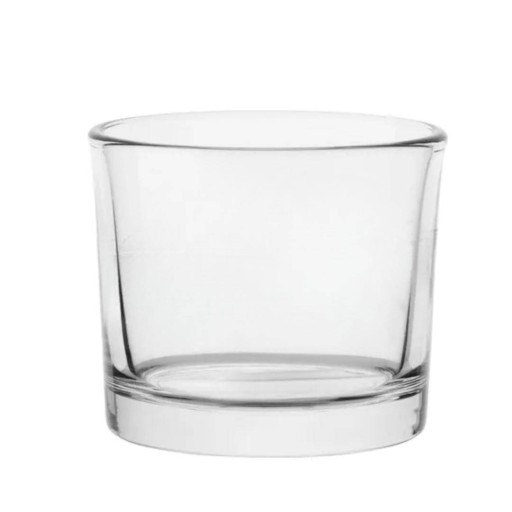 Sklenená nádoba na liate sviečky, 320 ml