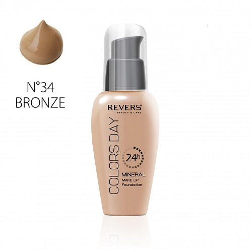REVERS MINERAL FOUNDATION na tvár COLORS DAY 34