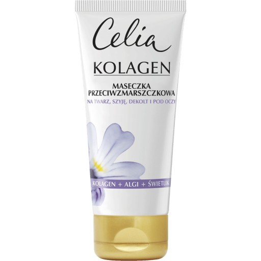 Celia Collagen Pleťová maska - Riasy a obočie