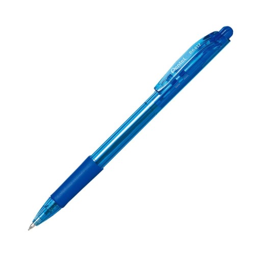 Pentel Bk 417 WOW Automatické guľôčkové pero Modré 10x