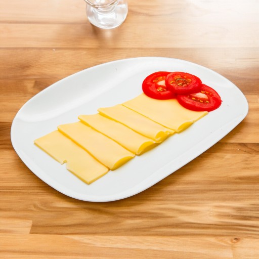 TANIER 30CM, BIELY SERVISNÝ TANIER NA OBJÍDKY, OBdĺžnikový