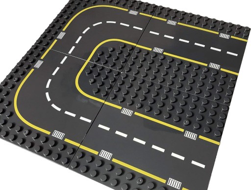 Stavebná doska uličného oblúka pre bloky Duplo