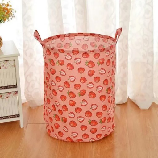 KONTAJNER NA PRÁDLO KOŠÍK HRAČKY KAPACITA TAŠKA SKLADAČNÁ VEĽKÁ XL 60l 40x50cm