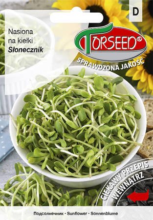 Záhradné slnečnicové semienka na klíčky 20g Torseed