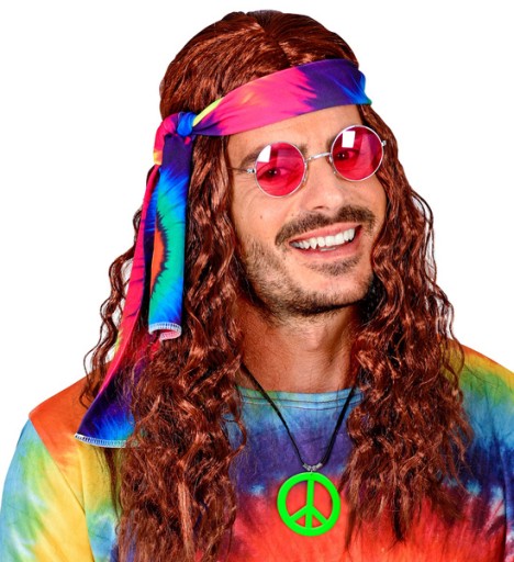 NÁHRDELNÍK S PRÍVESKOM PACIFIC, GREEN HIPPY, 70. roky 20. storočia