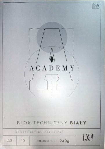 TECHNICKÝ BLOK A3 10 LIST 240G ACADEMY PREMIUM