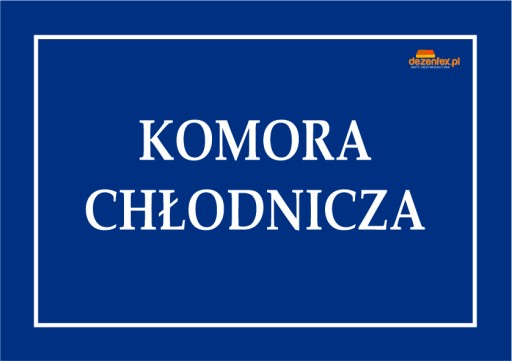 č. 80 VÝSTRAŽNÁ TABUĽA CHLADIACEHO PRIESTORU