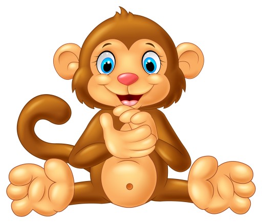 NÁLEPKA NA OKENNÝ SKLENÝ NÁBYTOK ZRKADLO MONKEY MONKEY