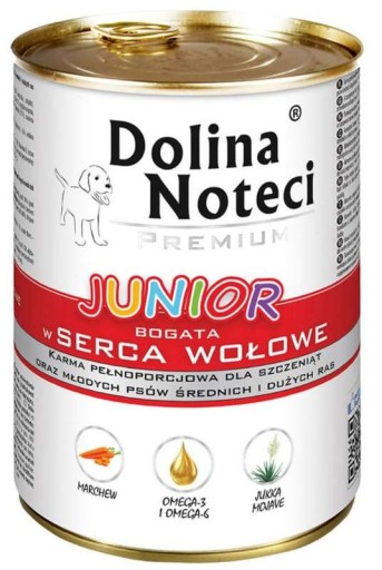 Dolina Noteci Premium Junior 400g HOVÄDZ