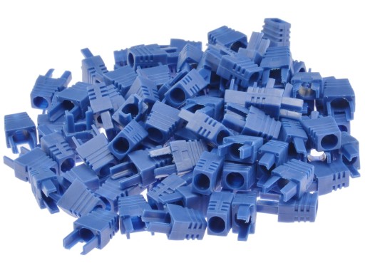 Kryt zástrčky NEKU RJ45, modrý, 100 ks