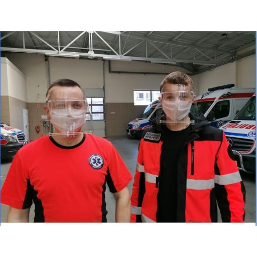 Ochranný štít tvár maska tvárový štít